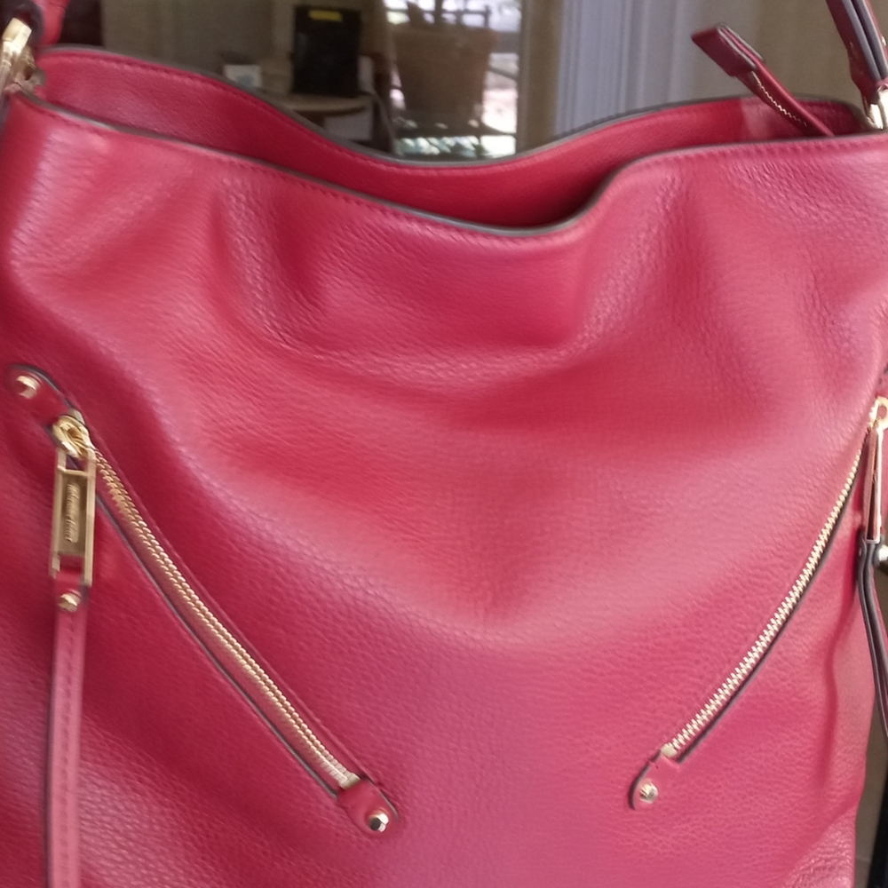 Michael Kors Double Zipper Hobo Bag